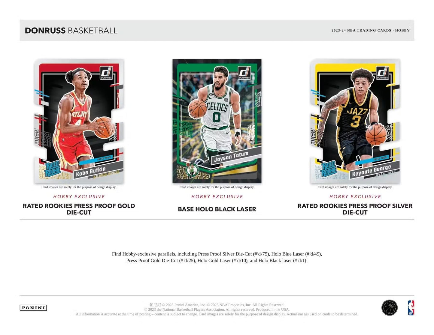 2023-24 Panini Donruss Basketball Hobby Box
