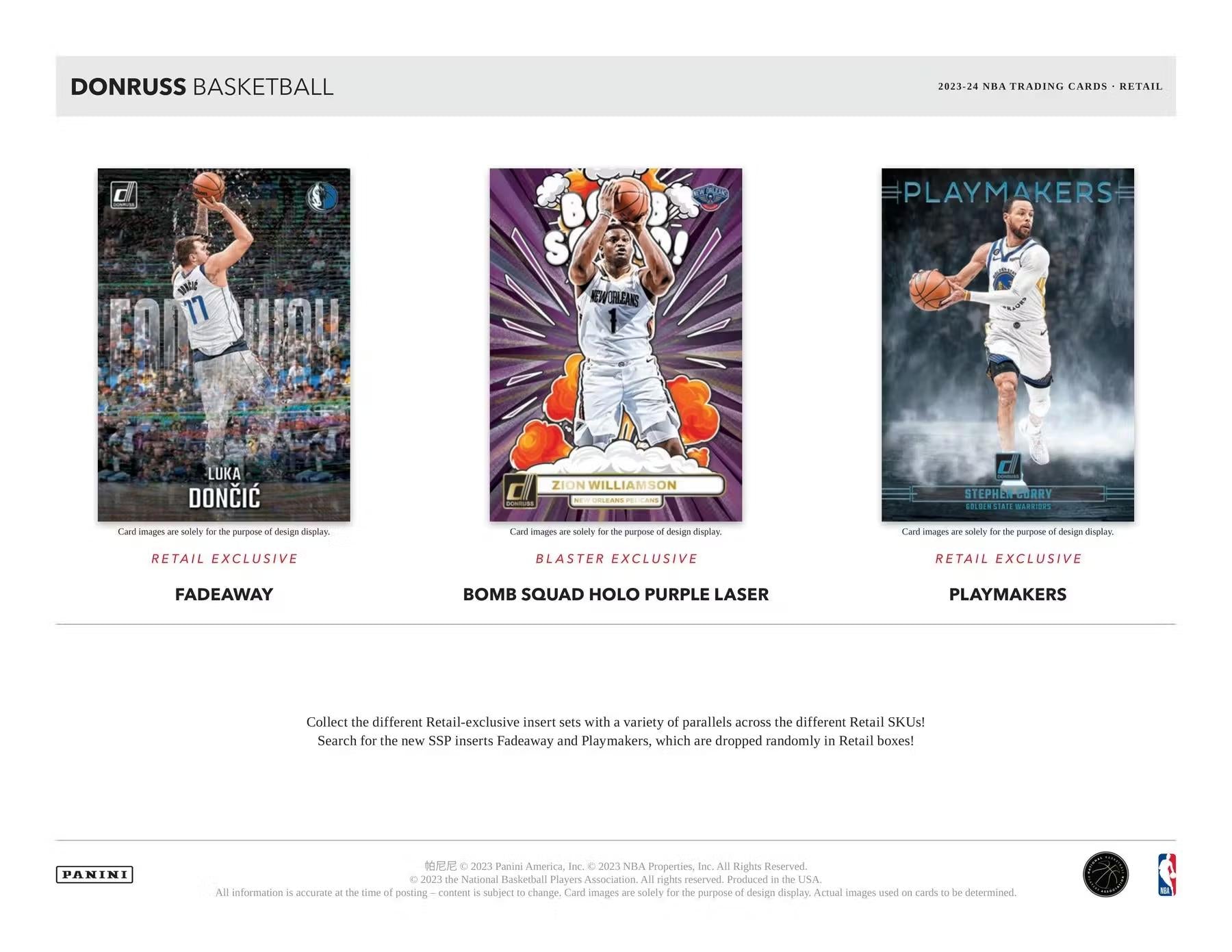 2023-24 Panini Donruss Basketball Retail Box