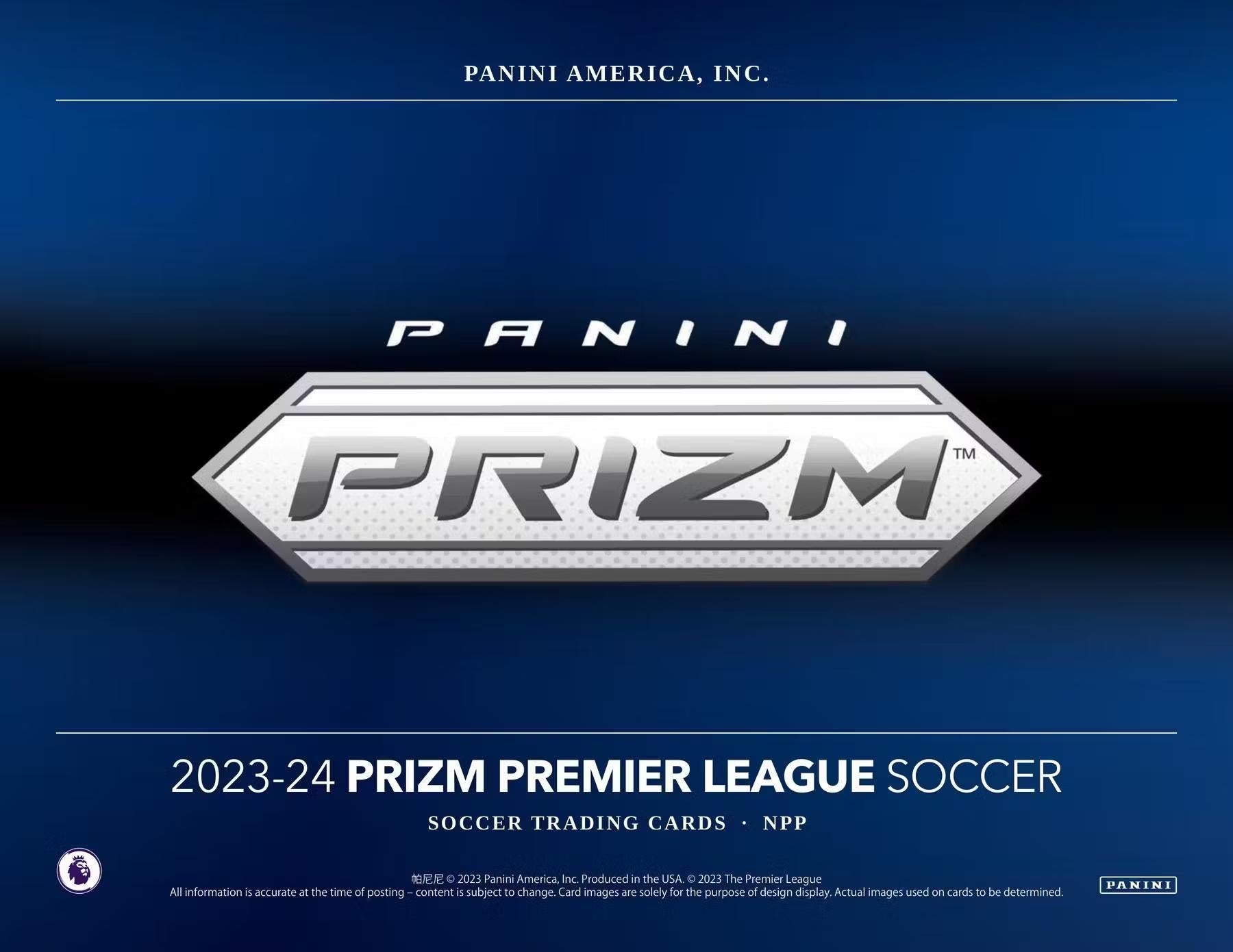 2023-24 Panini Prizm Premier League Soccer Retail Box