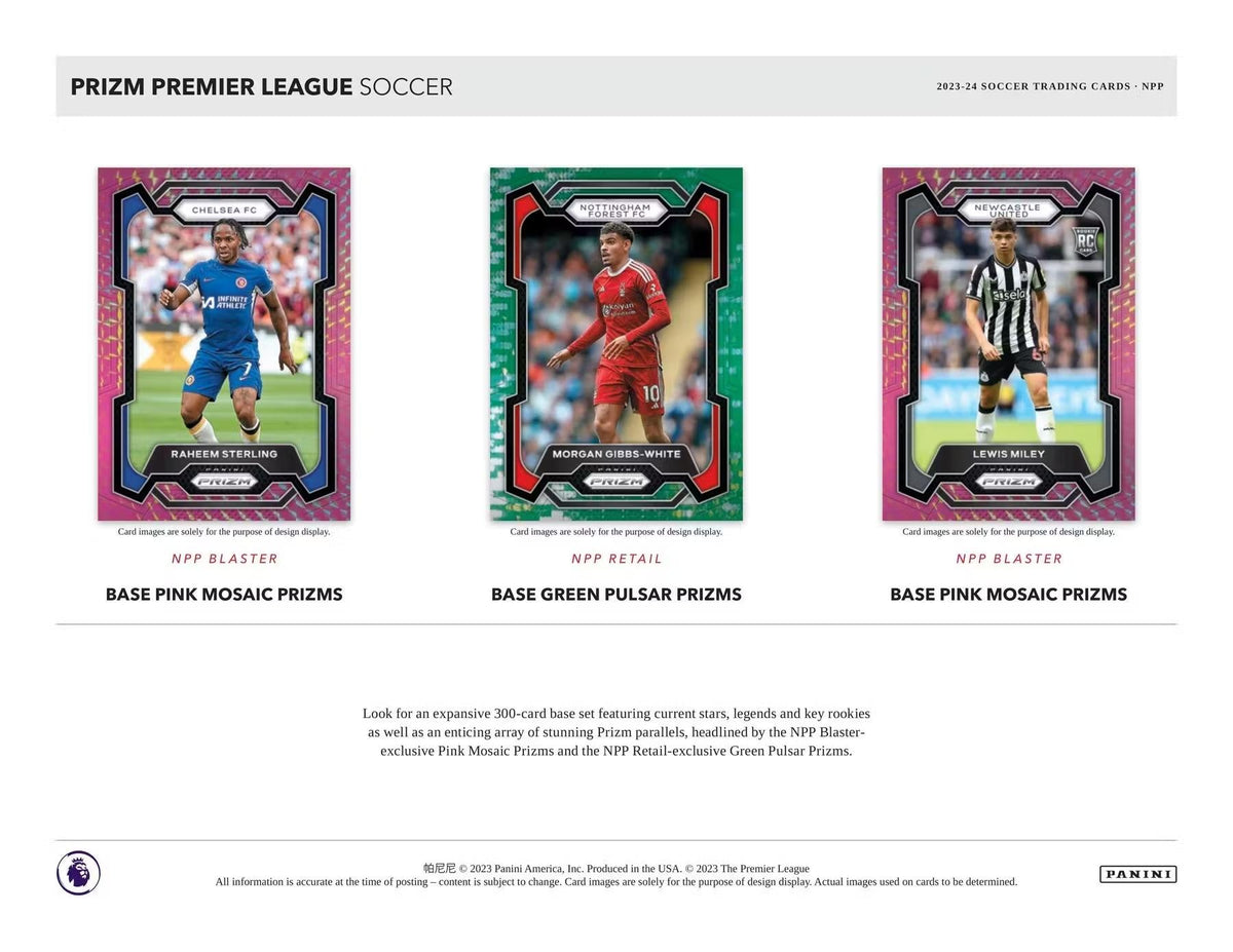 2023-24 Panini Prizm Premier League Soccer Retail Box