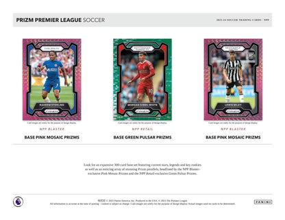 2023-24 Panini Prizm Premier League Soccer Retail Box