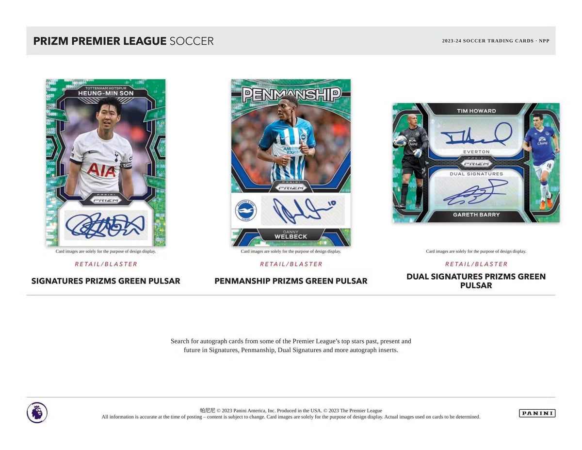 2023-24 Panini Prizm Premier League Soccer Retail Box