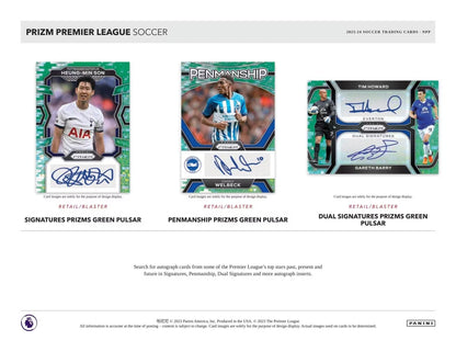2023-24 Panini Prizm Premier League Soccer Retail Box