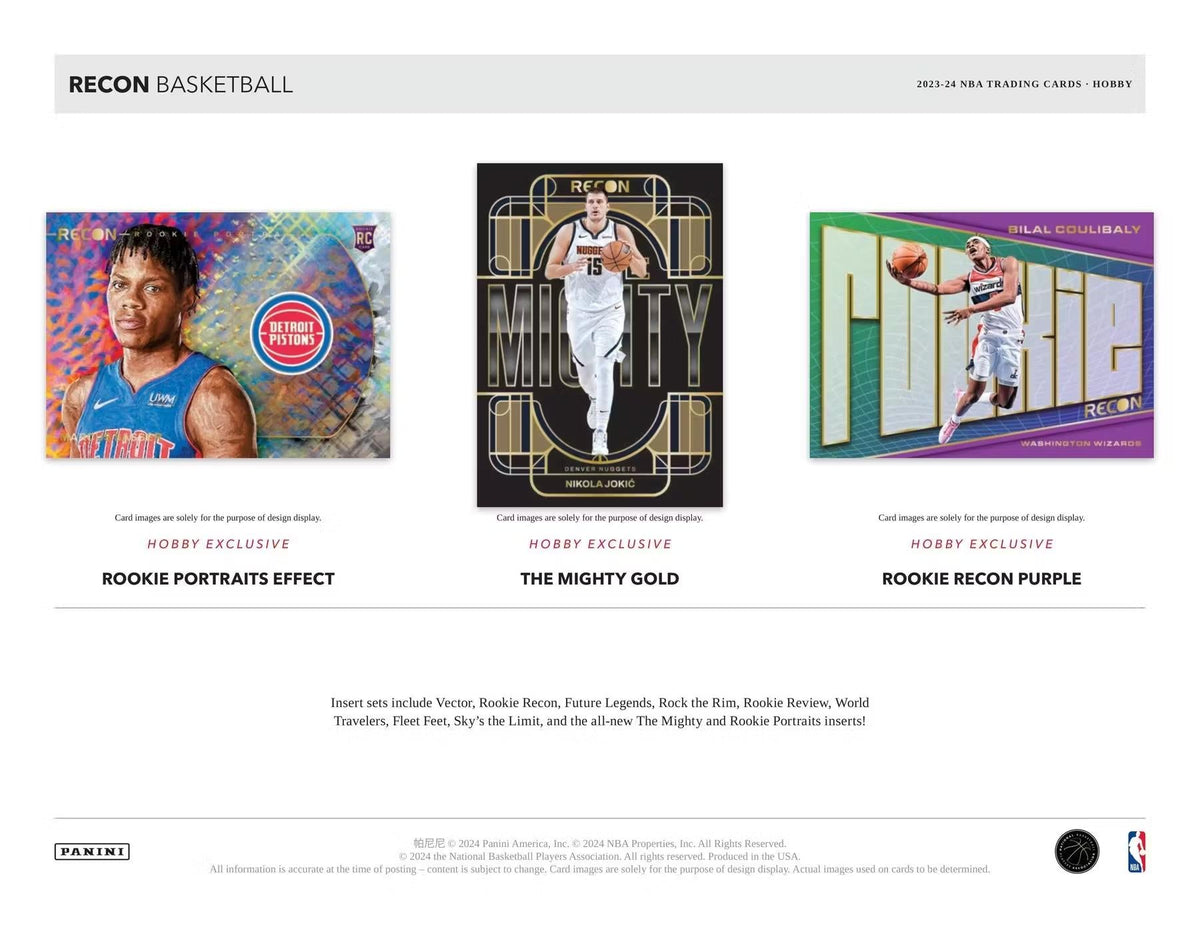 2023-24 Panini Recon Basketball Hobby Box