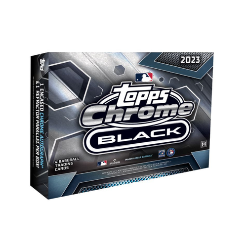 2023 Topps Chrome Black Baseball Hobby Box