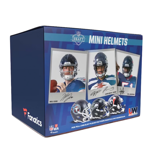 2023 Fanatics Under Wraps NFL Draft Mini Helmet Box