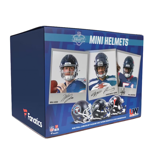 2023 Fanatics Under Wraps NFL Draft Mini Helmet Box
