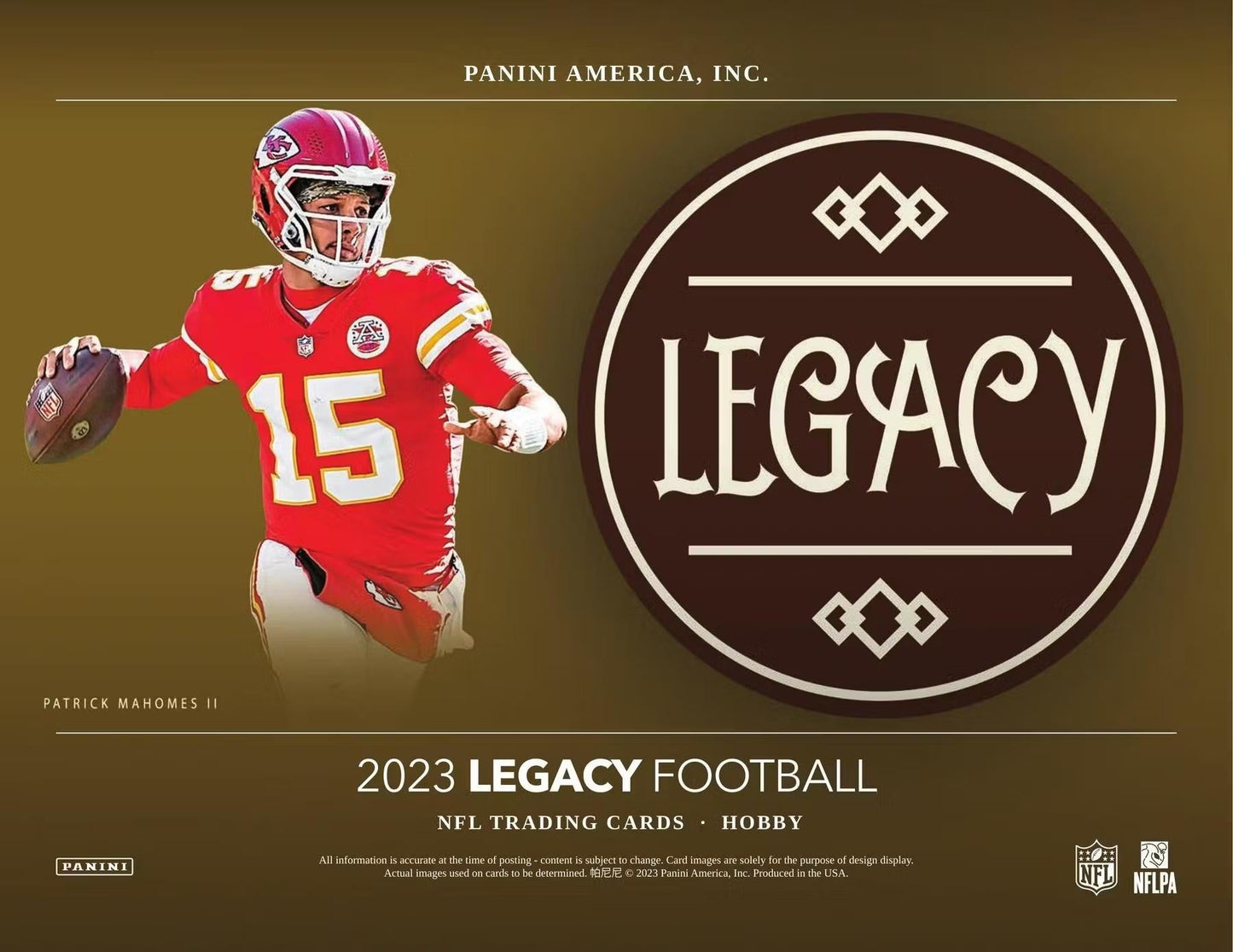 2023 Panini Legacy Football Hobby Box