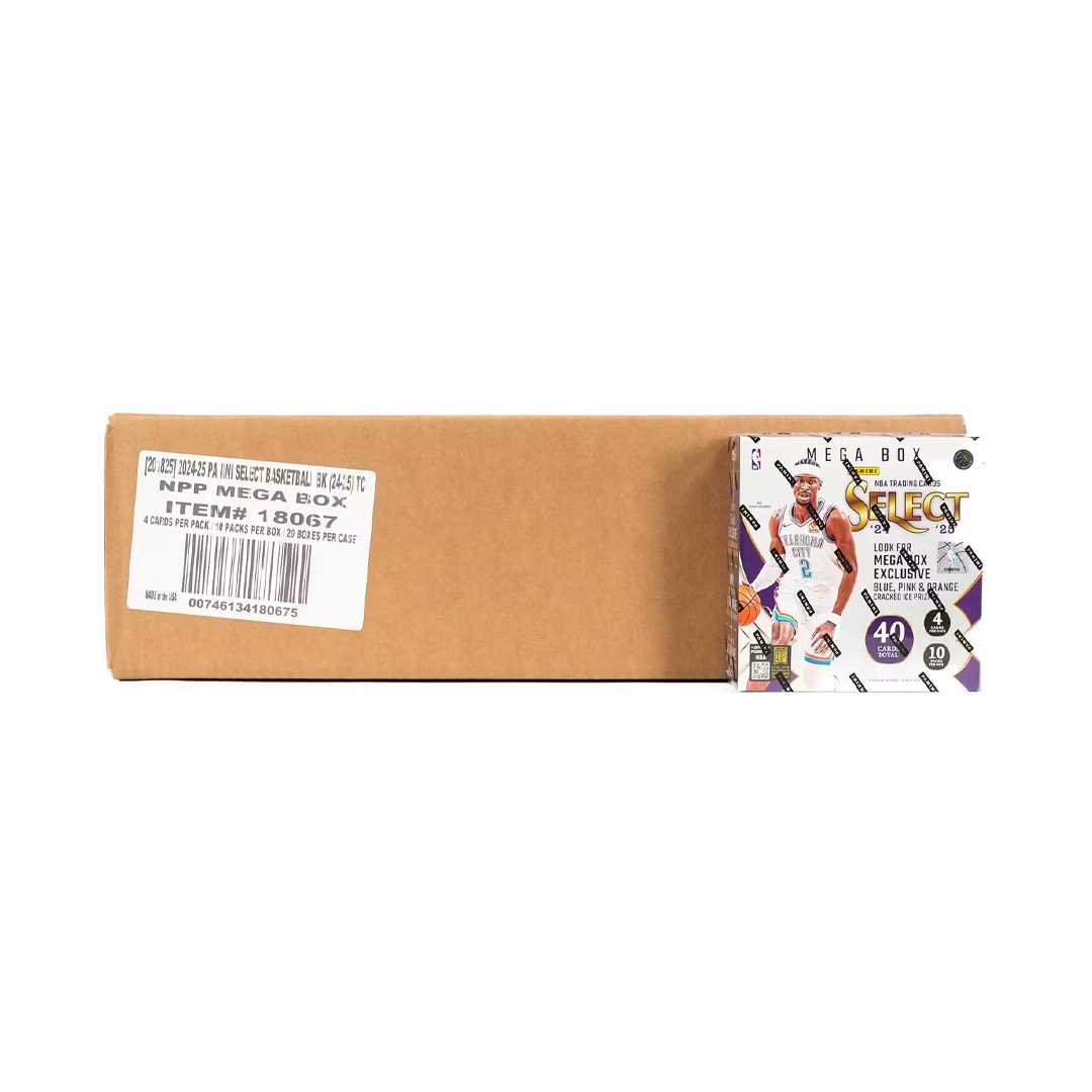 2024-25 Panini Select Basketball Mega 20 Box Case