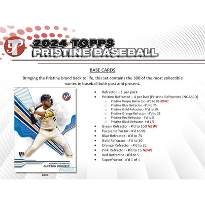 2024 Topps Pristine Baseball