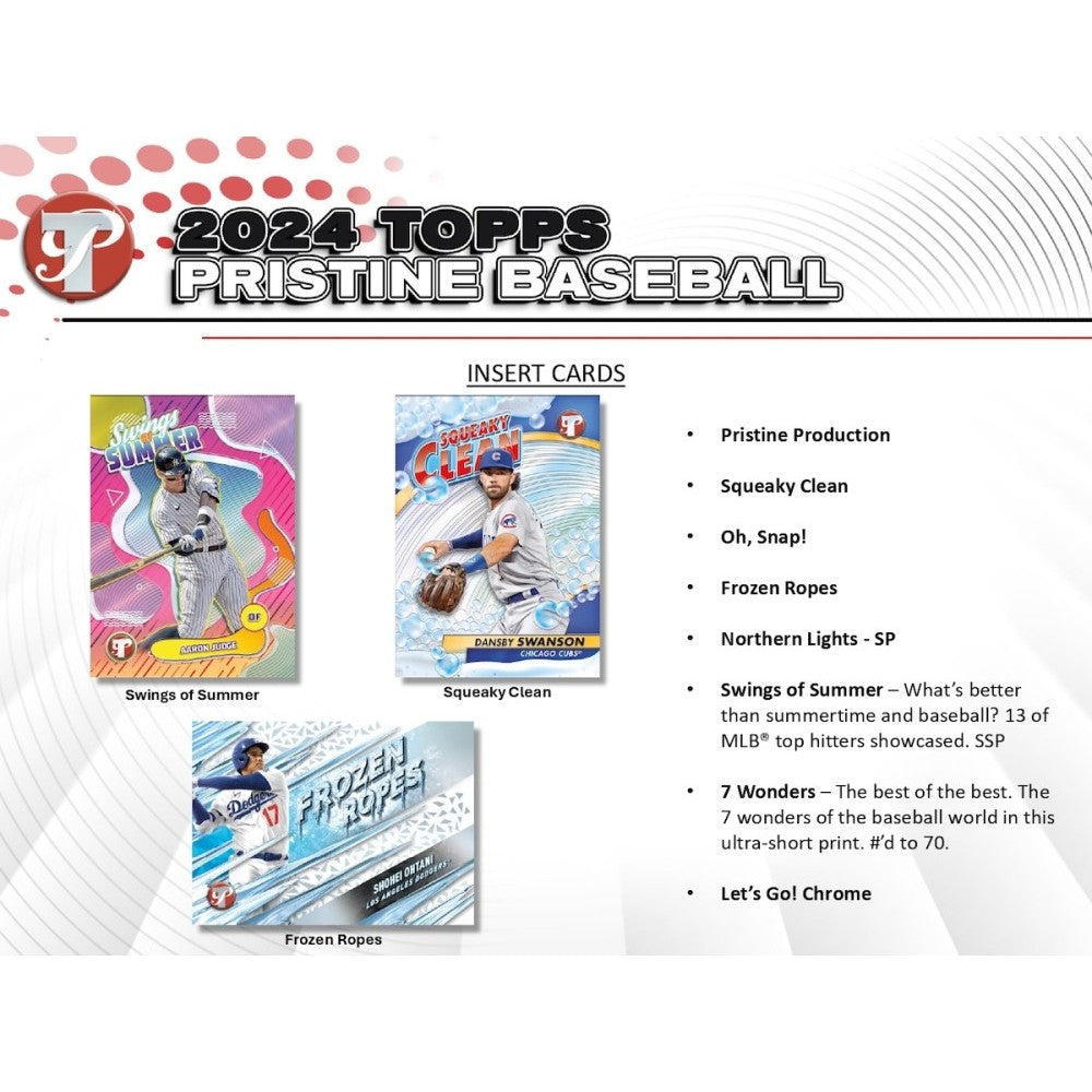 2024 Topps Pristine Baseball