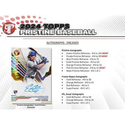 2024 Topps Pristine Baseball