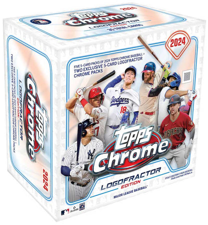 2024 Topps Chrome Baseball LogoFractor Edition Mega Box