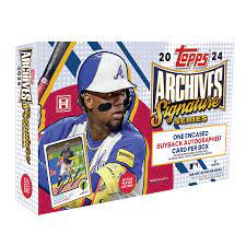 2024 Topps Archives Signature Series Baseball Hobby Box