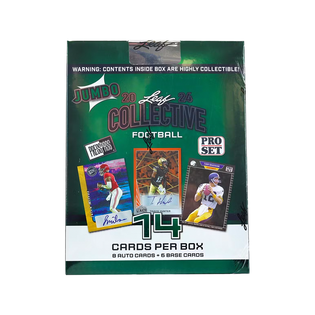 2024 Leaf Collective Football Jumbo Box