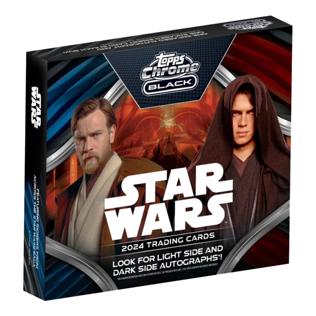 2024 Topps Star Wars Chrome Black Hobby Box
