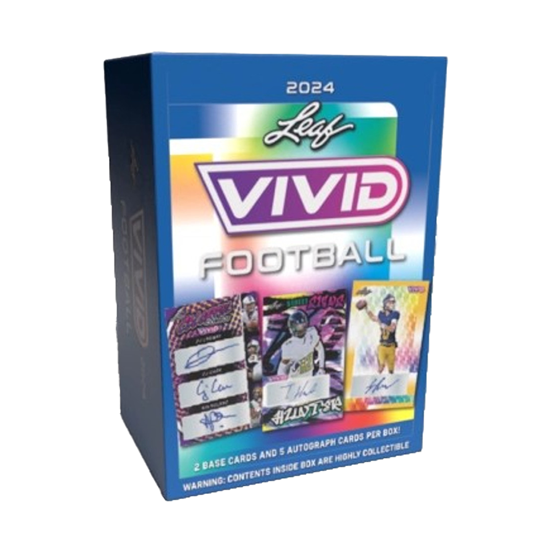 2024 Leaf Vivid Football Hobby Box