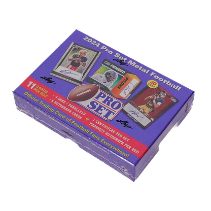 2024 Leaf Pro Set Metal Football Hobby Box