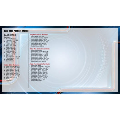 2025/26 Topps Chrome Update Series Basketball Hobby Box (Presell)