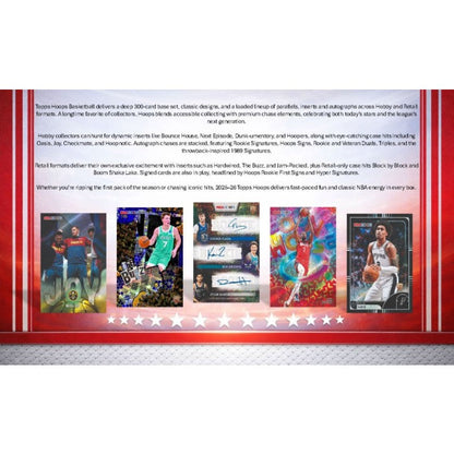 2025/26 Topps Hoops Basketball Blaster 40-Box Case (Presell)