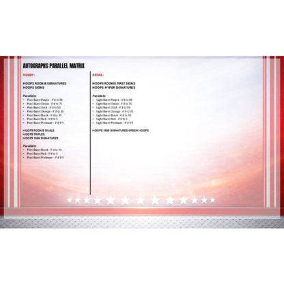 2025/26 Topps Hoops Basketball Hobby Jumbo Box