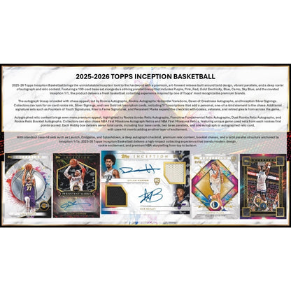 2025/26 Topps Inception Basketball Hobby Box