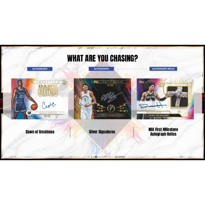 2025/26 Topps Inception Basketball Hobby Box