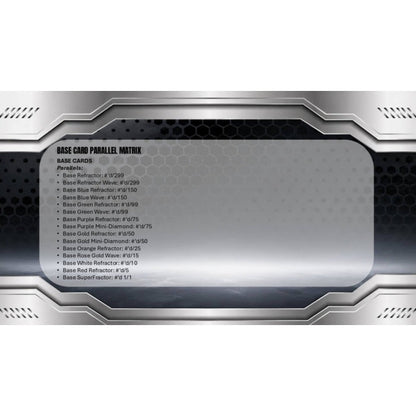 2025/26 Topps Chrome Black Basketball Hobby Box