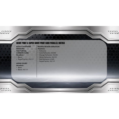 2025/26 Topps Chrome Black Basketball Hobby Box