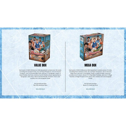 2025/26 Bowman Basketball Delight Box