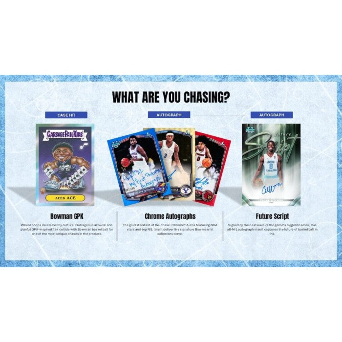 2025/26 Bowman Basketball Delight Box