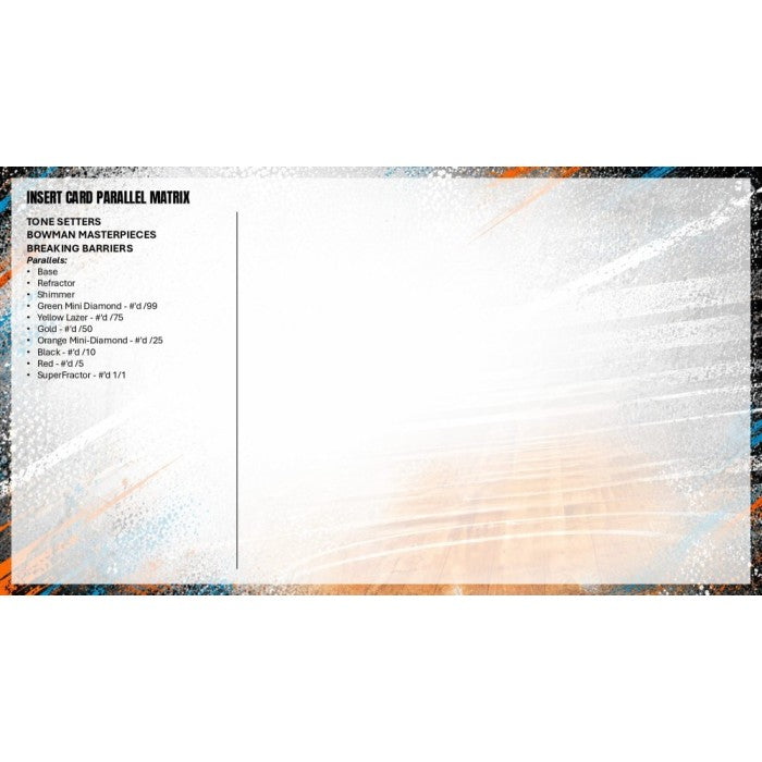 2025/26 Bowman University Best Basketball Hobby Box