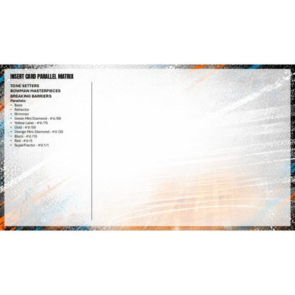 2025/26 Bowman University Best Basketball Hobby Box