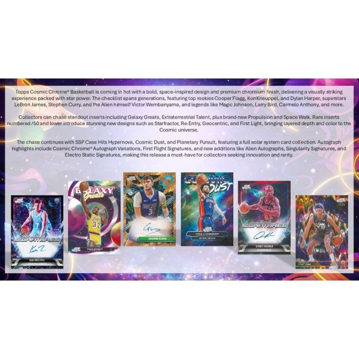 2025/26 Topps Cosmic Chrome Basketball Hobby Box