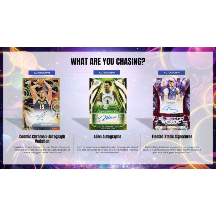 2025/26 Topps Cosmic Chrome Basketball Hobby Box
