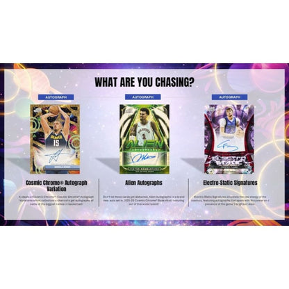2025/26 Topps Cosmic Chrome Basketball Hobby Box