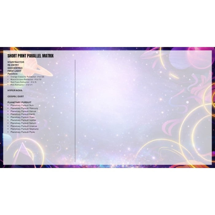 2025/26 Topps Cosmic Chrome Basketball Hobby Box