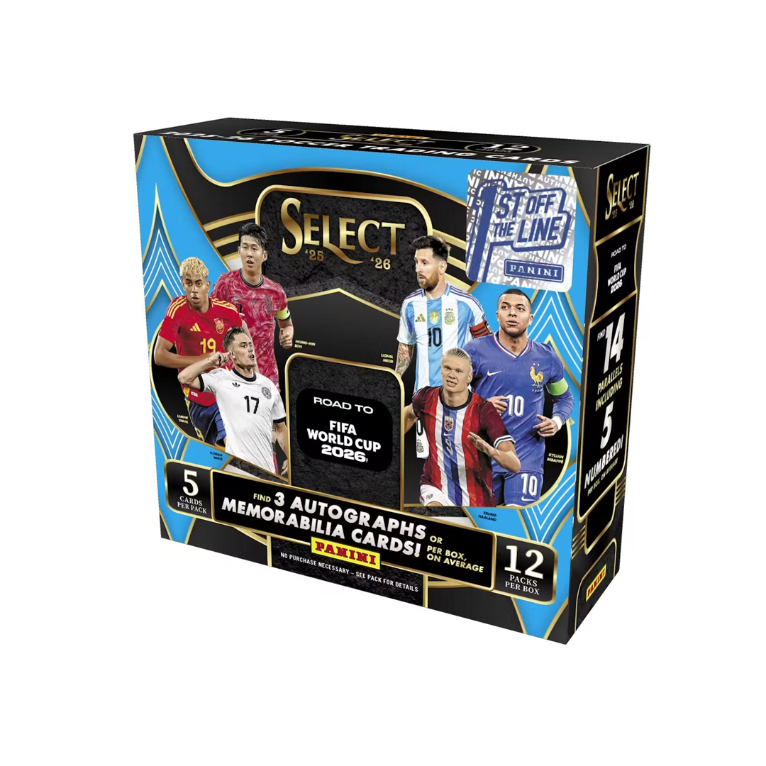 2025-26 Panini Select Road to Fifa World Cup Soccer FOTL Hobby Box
