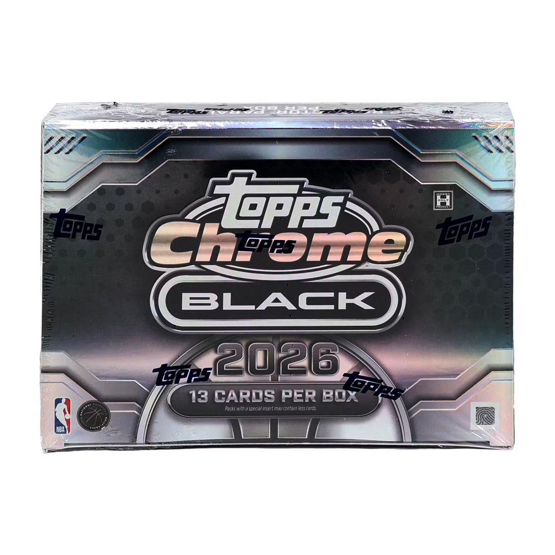 2025-26 Topps Chrome Black Basketball Hobby Box
