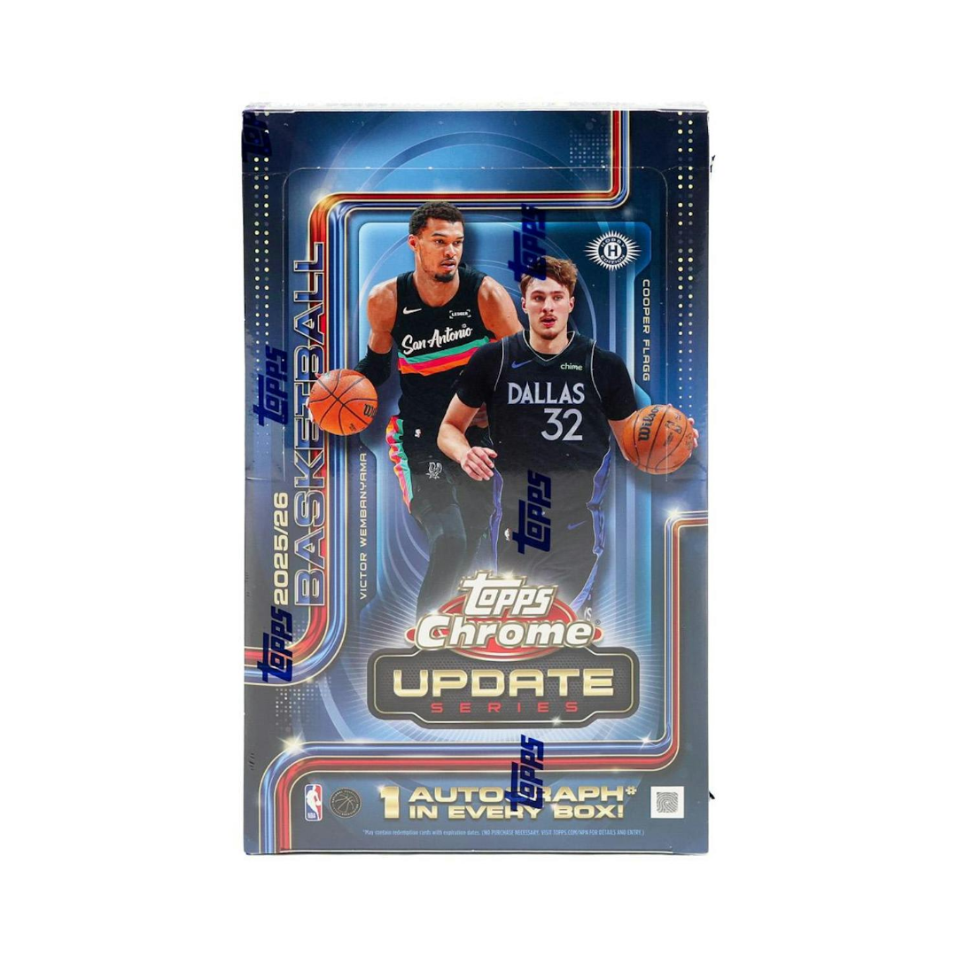 2025-26 Topps Chrome Update Series Basketball Hobby Box