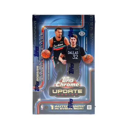 2025-26 Topps Chrome Update Series Basketball Hobby Box