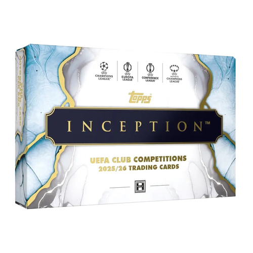 2025-26 Topps Inception UEFA Club Competitions Soccer Hobby Box