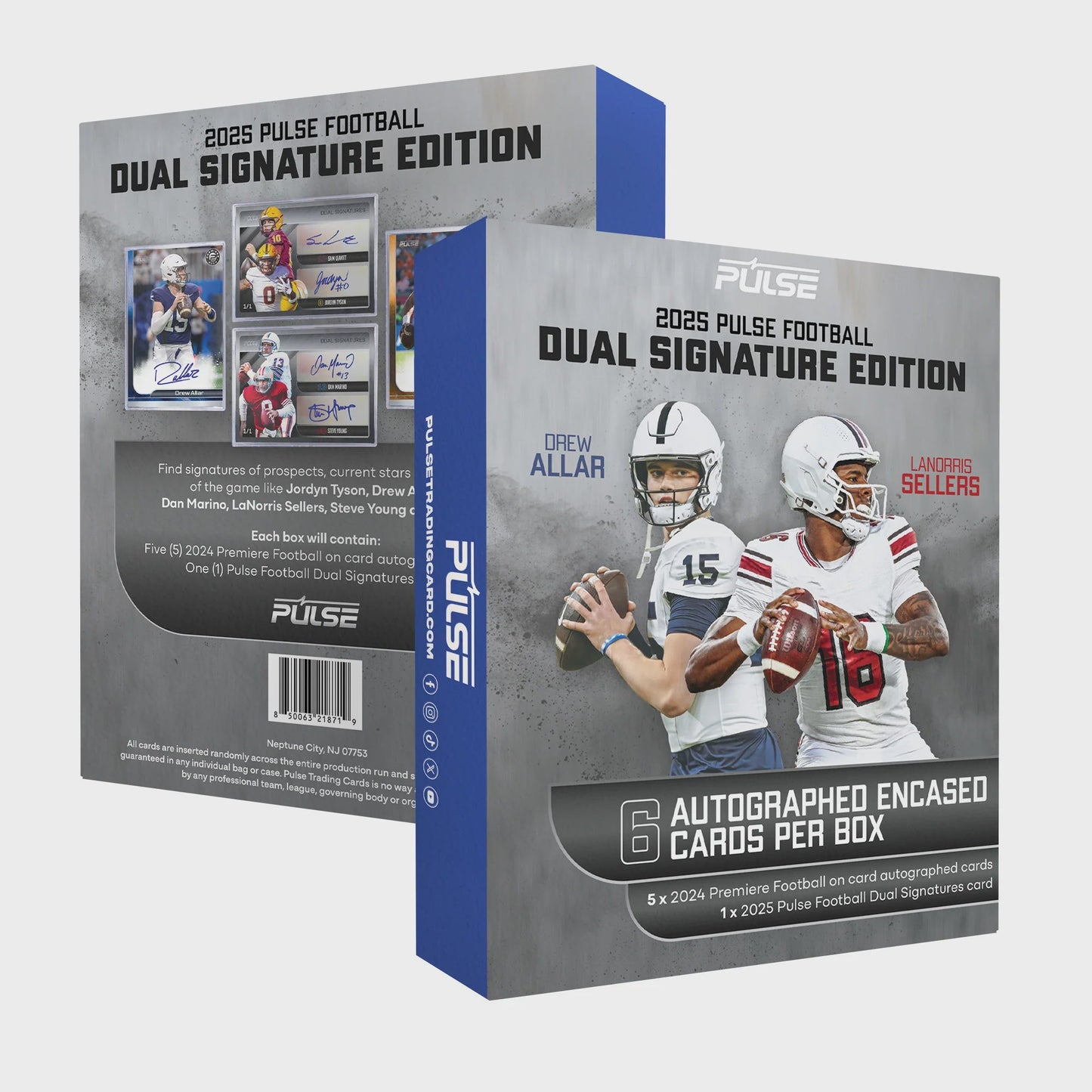 2025 Pulse Dual Signature Series Football Hobby Box