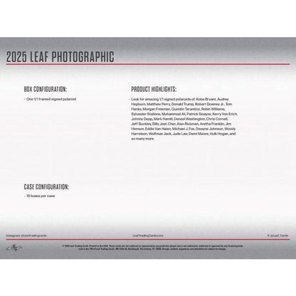 2025 Leaf Photographic Box