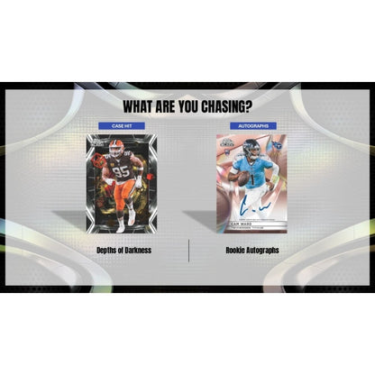 2025 Topps Chrome Black Football Hobby Box