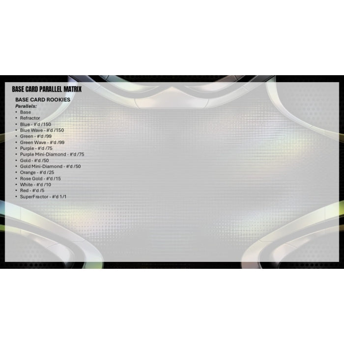 2025 Topps Chrome Black Football Hobby Box