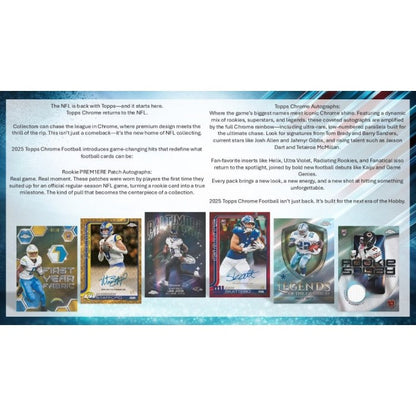 2025 Topps Chrome Football Delight Box