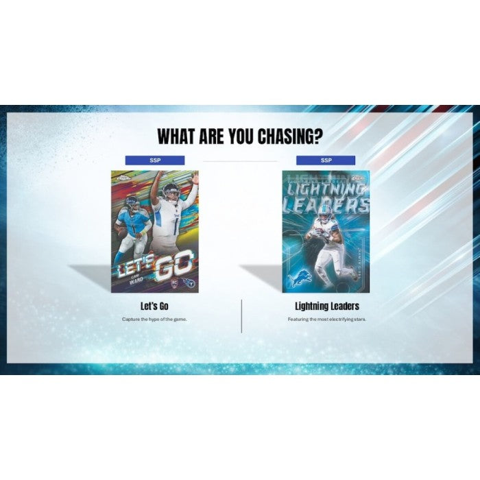 2025 Topps Chrome Football Hobby Jumbo Box