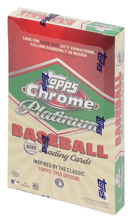 2025 Topps Chrome Platinum '55 Baseball Hobby Box (Presell)