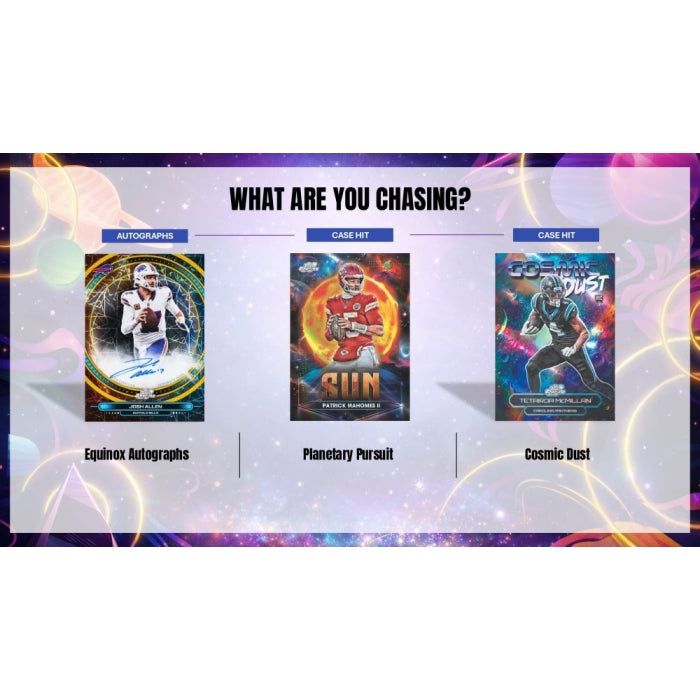 2025 Topps Cosmic Chrome Football Hobby 8-Box Case